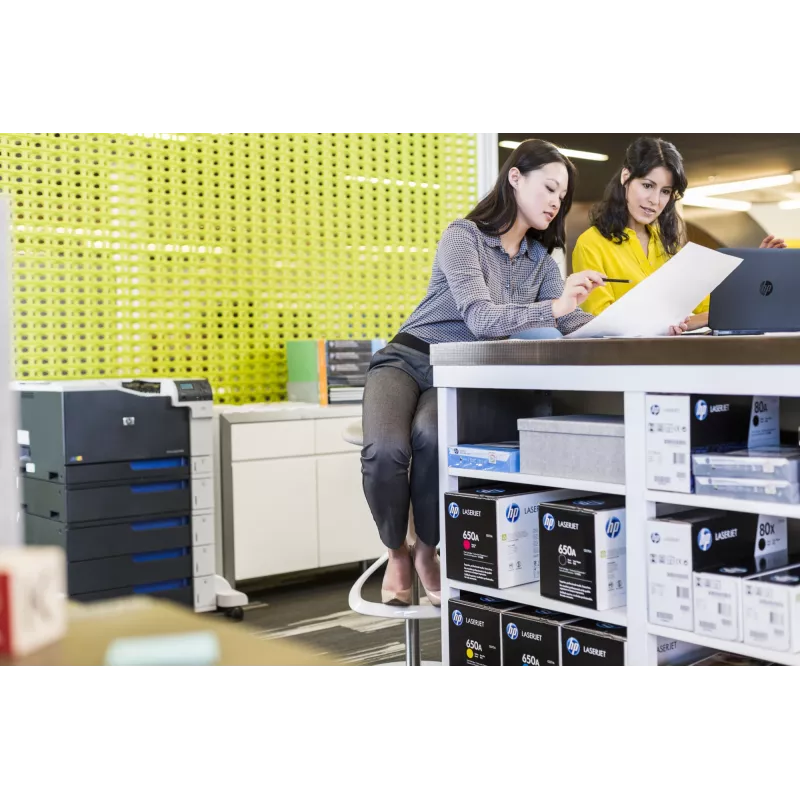 HP 650A Czarny Oryginalny wkład tonerowy LaserJet