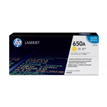 Toner HP Cartridge No 650A HP650A HP 650A 13000 stron Żółty