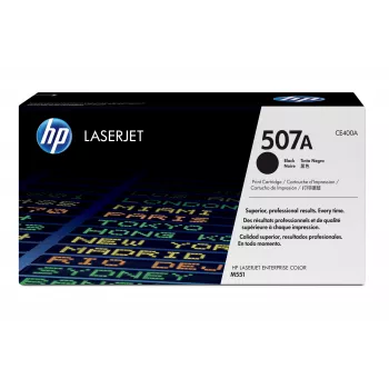 Oryginalny wkład tonerowy HP 507A Black LaserJet