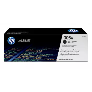 HP 305A Czarny oryginalny wkład z tonerem LaserJet, 2090 stron, Czarny, 1 szt.