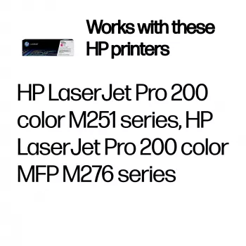 HP 131A Magenta oryginalny wkład z tonerem LaserJet, 1800 stron, Magenta, 1 szt.