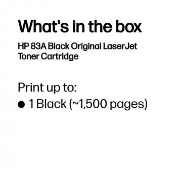 HP 83A Czarny Oryginalny Toner LaserJet