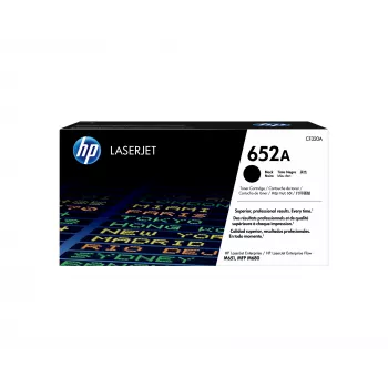 HP 652A Czarny oryginalny toner LaserJet, 11500 stron, czarny, 1 szt.