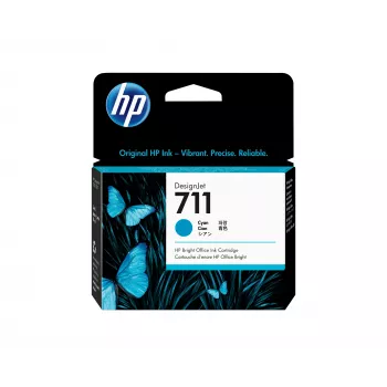 HP 711 29-ml cyjan DesignJet Wkład atramentowy