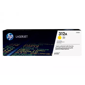 HP 312A żółta kaseta z tonerem LaserJet, 2700 stron, żółty