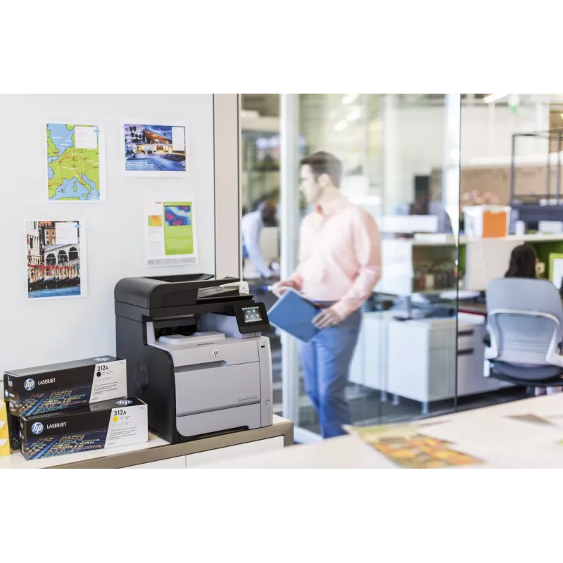 HP 312A żółta kaseta z tonerem LaserJet, 2700 stron, żółty