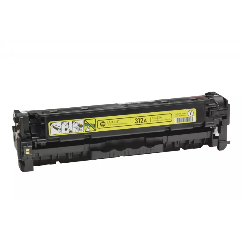 HP 312A żółta kaseta z tonerem LaserJet, 2700 stron, żółty