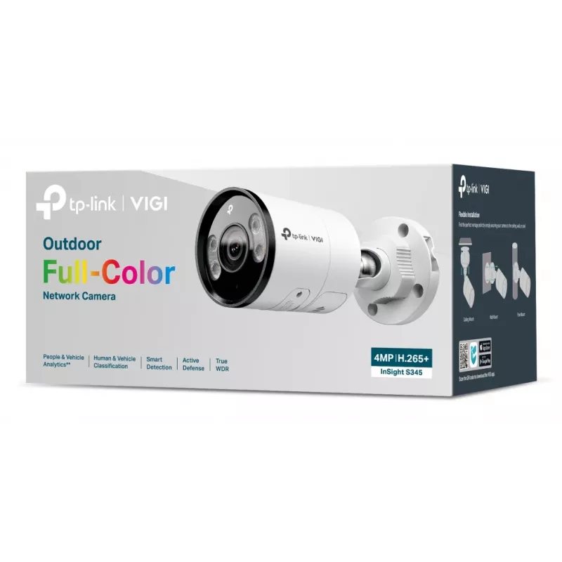 TP-Link INSIGHT S345 Bullet IP security camera Outdoor 2688 x 1520 pixels Wall