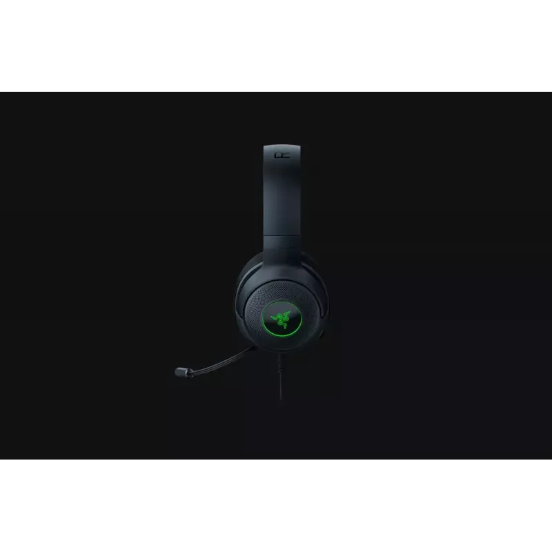 Słuchawki RAZER Kraken V3 X - Stereo - USB Type A - Czarny
