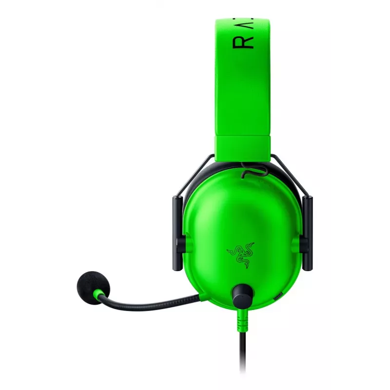 Przewodowy zestaw słuchawkowy do gier Razer BlackShark V2 X — nauszny, 3,5 mm, kabel 1,3 m, przetworniki TriForce, wirtualny dźwięk przestrzenny