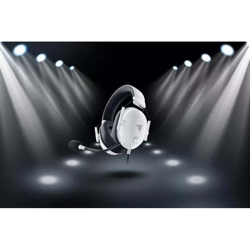 Słuchawki RAZER Blackshark V2 X - Stereo - 3,5 mm - Białe - Wieloplatformowe