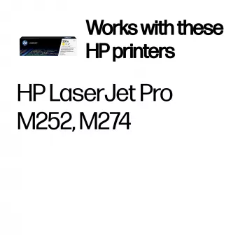 Wkład tonerowy HP CF402A 201A 1400 stron Żółty