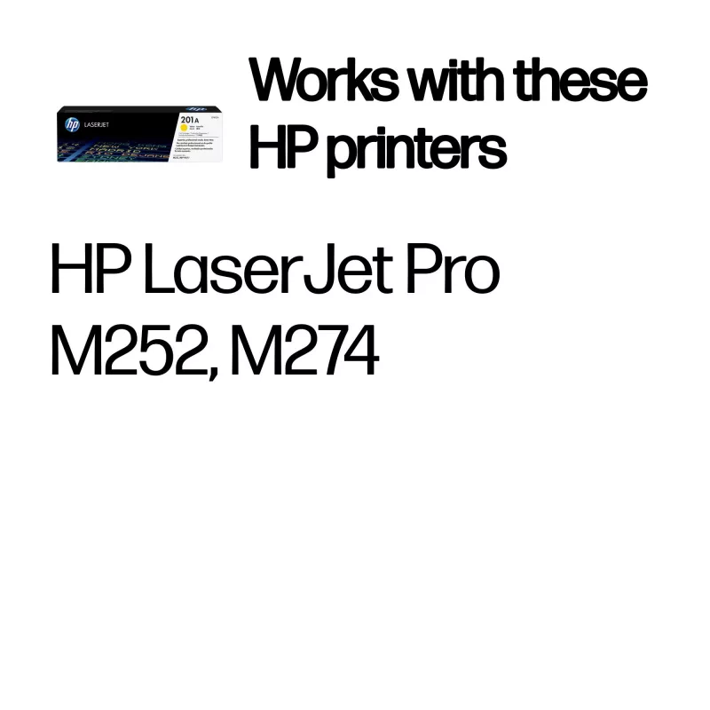 Wkład tonerowy HP CF402A 201A 1400 stron Żółty