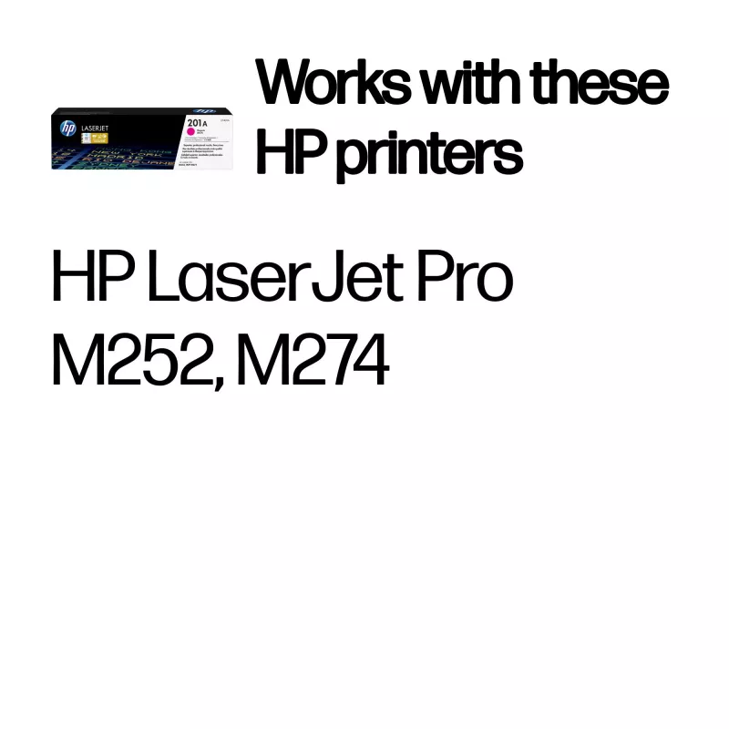 HP 201A Magenta Oryginalny wkład tonerowy LaserJet