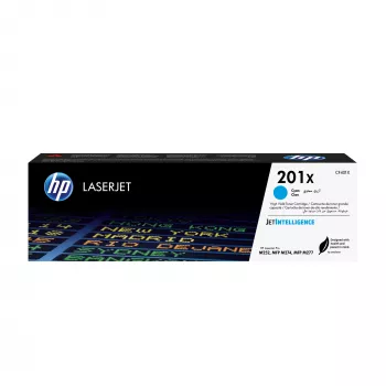 HP 201X High Yield Cyan Oryginalny wkład tonerowy LaserJet, 2300 stron, Cyan, 1 szt.