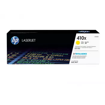 HP 410X wysokowydajna żółta oryginalna LaserJet kaseta z tonerem, 5000 stron, żółta, 1 szt.