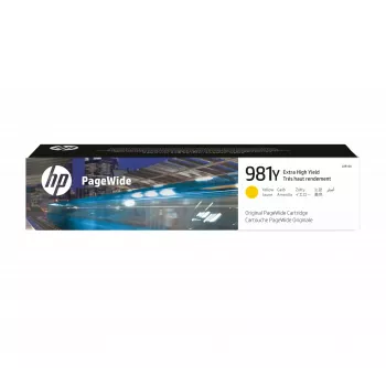 Oryginalny wkład HP 981Y Extra High Yield żółty PageWide