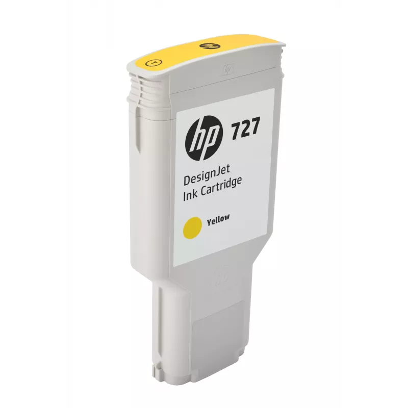 Żółty wkład atramentowy “HP 727” 300 ml do “DesignJet”