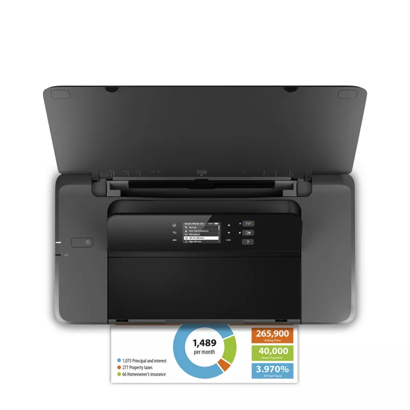HP Officejet 200 Mobilna Bezprzewodowa Kolorowa Drukarka