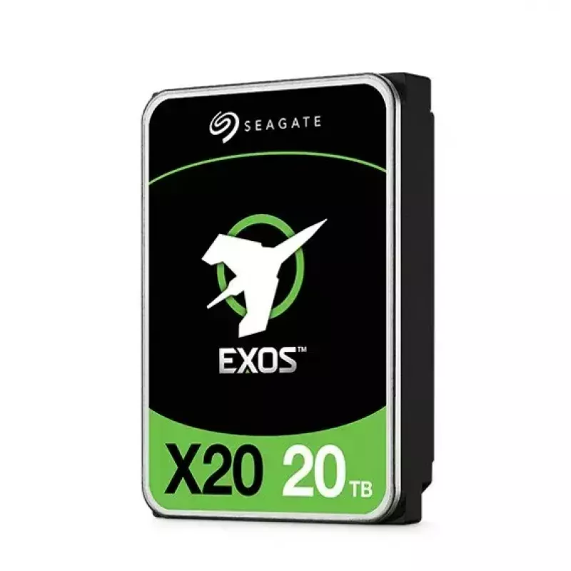 Wewnętrzny dysk twardy Seagate Enterprise Exos X20 20 TB 7200 RPM 3,5 cala Serial ATA III