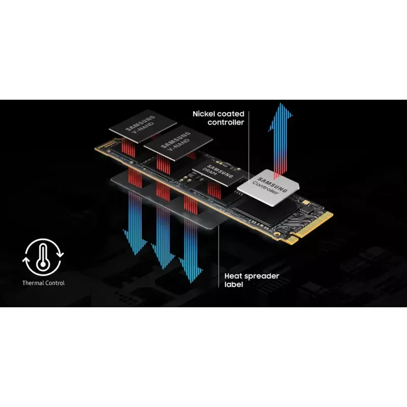 Dysk SSD Samsung 8 TB M.2 PCI Express 5.0 NVMe V-NAND TLC MZ-VAP8T0
