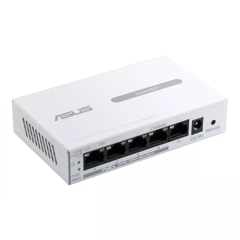 ASUS ExpertWiFi EBP15 Zarządzany Gigabit Ethernet (10/100/1000) Power over Ethernet (PoE) Biały