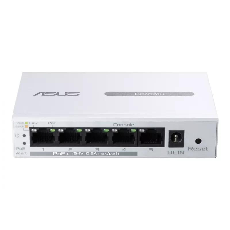 ASUS ExpertWiFi EBP15 Zarządzany Gigabit Ethernet (10/100/1000) Power over Ethernet (PoE) Biały