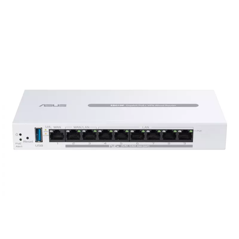 ASUS ExpertWiFi EBG19P router przewodowy Gigabit Ethernet Biały