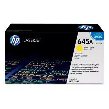 Kaseta z tonerem HP 645A C9732A 10000 stron Żółty