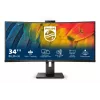 Philips 5000 series 34B1U5600CH/00 monitor komputerowy 86,4 cm (34 cale) 3440 x 1440 pikseli Wide Quad HD LCD Czarny