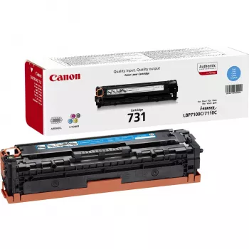 Kaseta z tonerem Canon 731 1 szt. Oryginalna cyjan