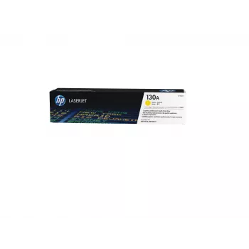 HP 130A Żółty oryginalny wkład z tonerem LaserJet, 1000 stron, Żółty, 1 szt.