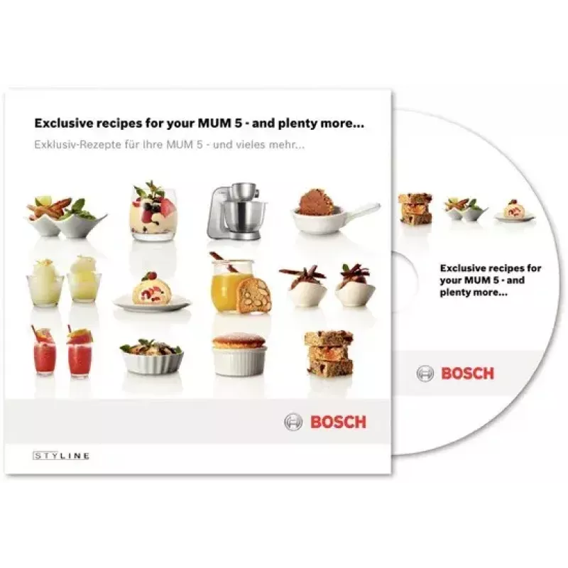 Robot kuchenny Bosch Styline 900 W 3,9 l Stal nierdzewna, Biały