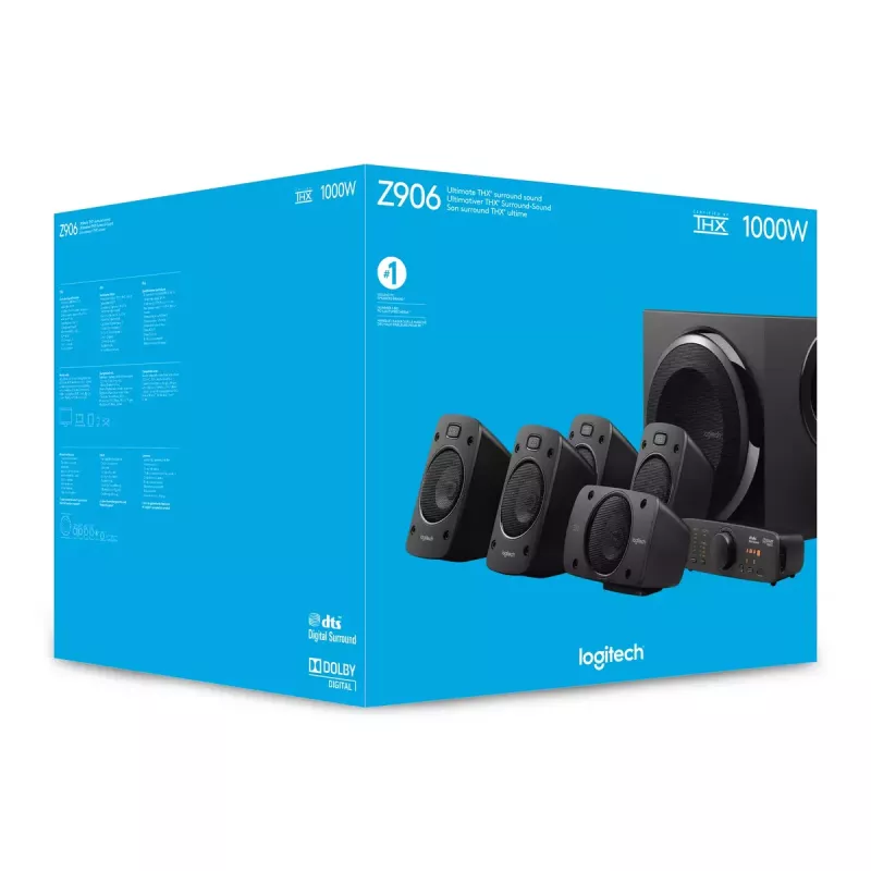 LOGITECH Z906 5.1 Głośniki Surround Sound
