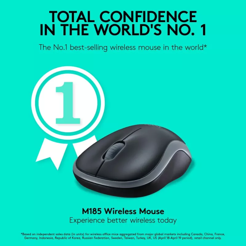 Mysz Logitech Wireless Mouse Niebieska 910-002239