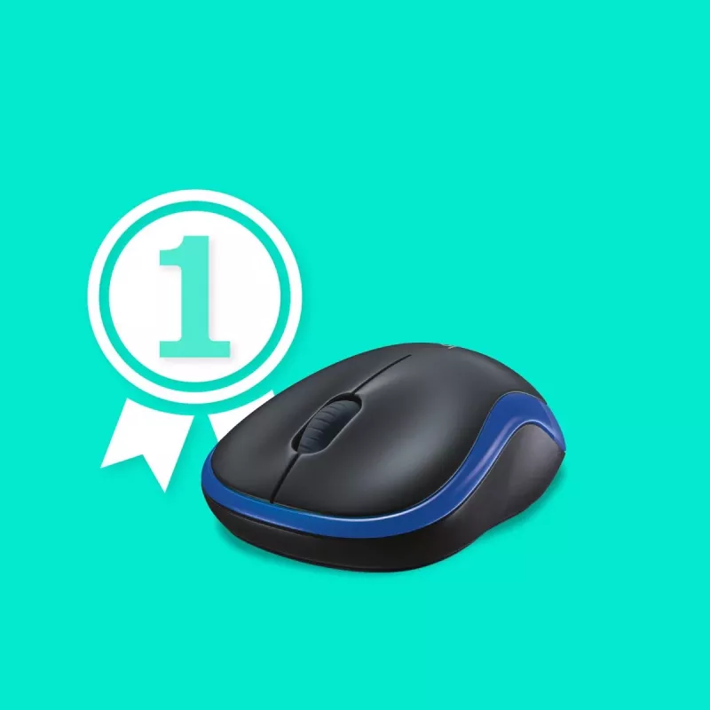Mysz Logitech Wireless Mouse Niebieska 910-002239