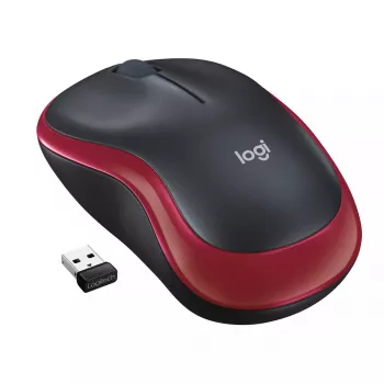 Mysz Logitech M185 Wireless Czerwony