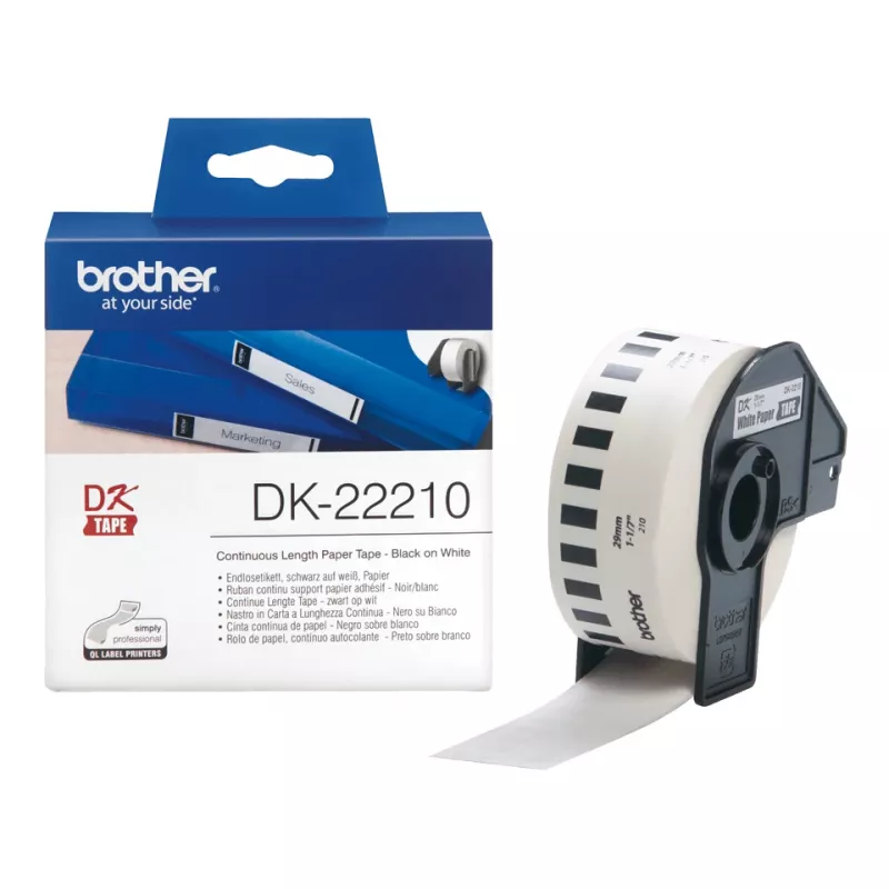 Taśma ciągła papierowa Brother DK22210