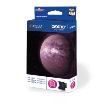 Wkład atramentowy Brother LC 1220 magenta LC1220M