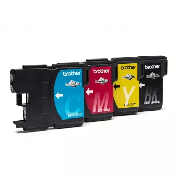 Tusz Brother LC1100VALBPDR 4 szt. oryginalny czarny, cyjan, magenta, żółty