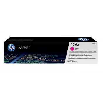 HP 126A Magenta oryginalny wkład z tonerem LaserJet, 1000 stron, Magenta, 1 szt.
