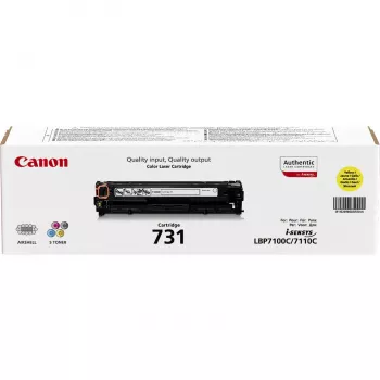 Canon 731 kaseta z tonerem 1 szt. Oryginalny Żółty