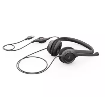LOGITECH Słuchawki - H390 - USB-A - czarny