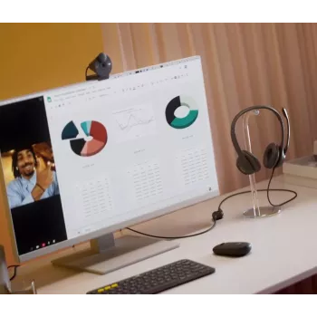 LOGITECH Słuchawki - H390 - USB-A - czarny