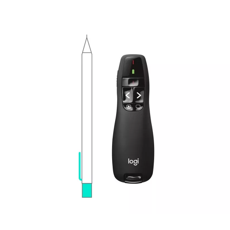LOGITECH Bezprzewodowy prezenter R400
