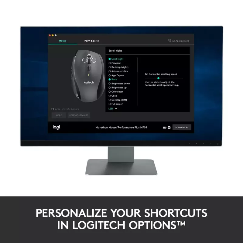 Mysz Logitech Marathon M705 RF Wireless