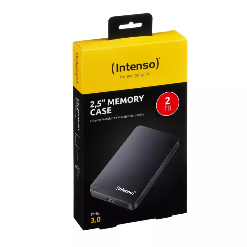 Zewnętrzny dysk twardy Intenso 2TB USB 3.0 2,5 cala Memory Case