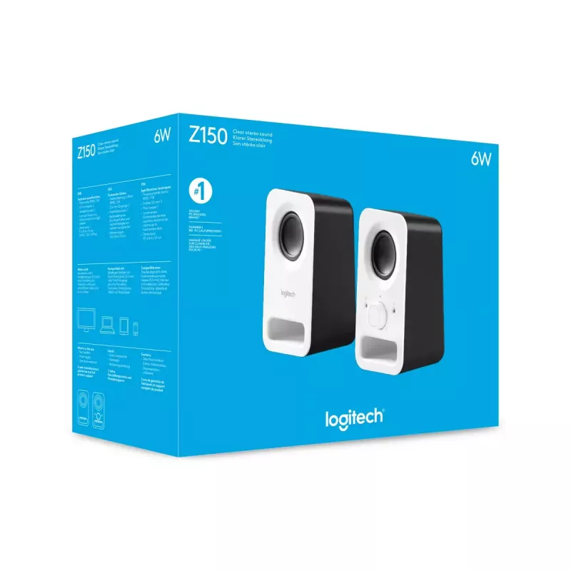 Głośnik Logitech Biały 980-000815 5W