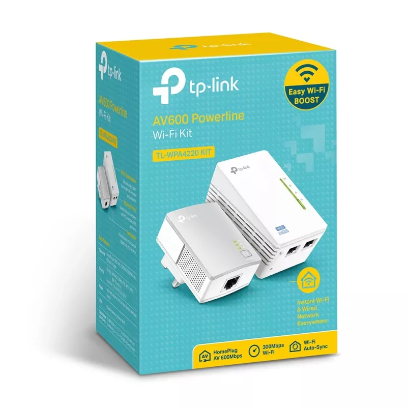 Zestaw startowy TP-Link Powerline 600 Wi-Fi Extender