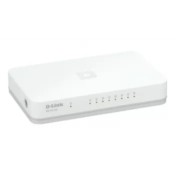 Przełącznik sieciowy D-Link GO-SW-8G/E Niezarządzalny Gigabit Ethernet (10/100/1000) Biały